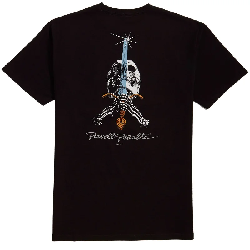 Powell-Peralta Skull and Sword T-Shirt - Black