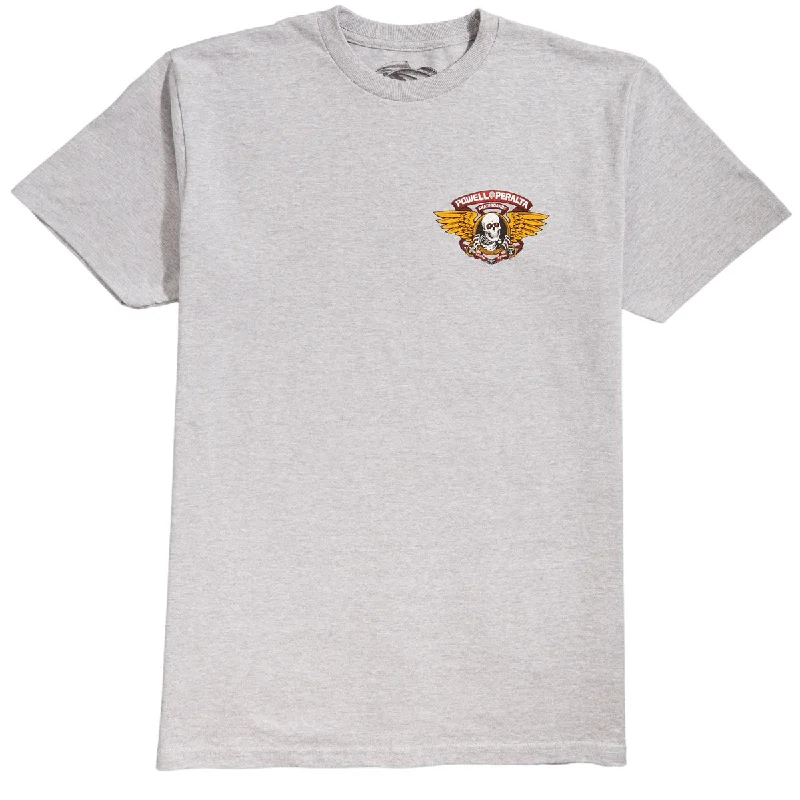 Powell-Peralta Winged Ripper T-Shirt - Athletic Heather