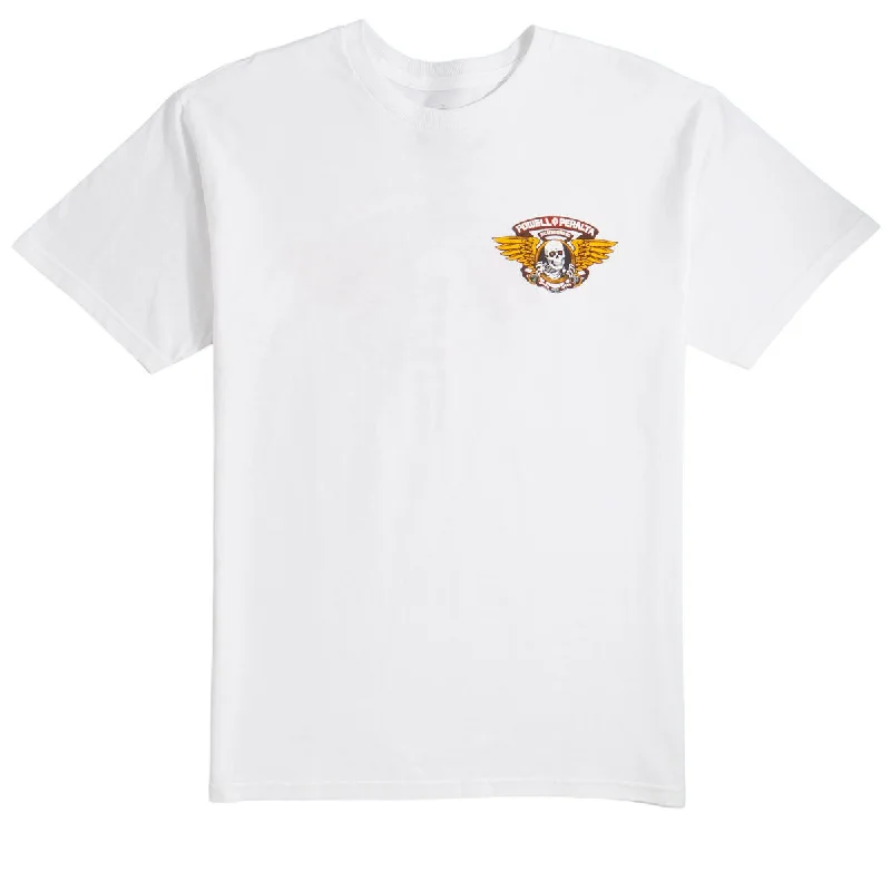 Powell-Peralta Winged Ripper T-Shirt - White