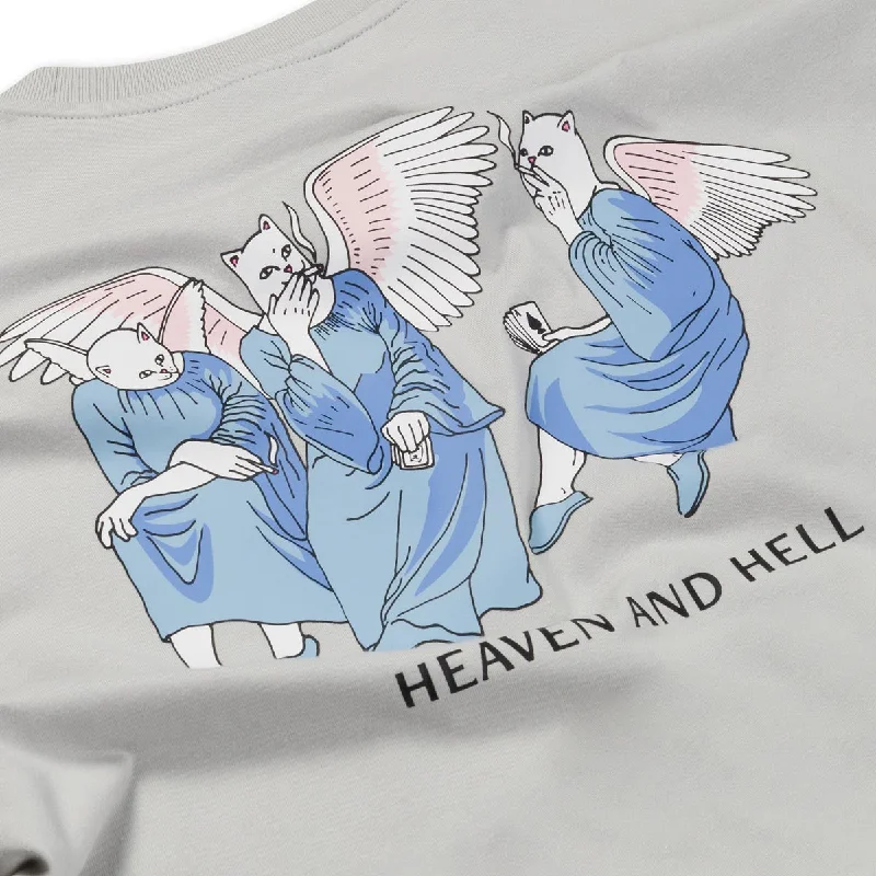 RIPNDIP Heaven And Hell T-Shirt - Grey