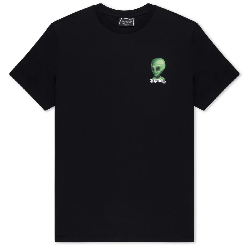 RIPNDIP We Come In Peace T-Shirt - Black