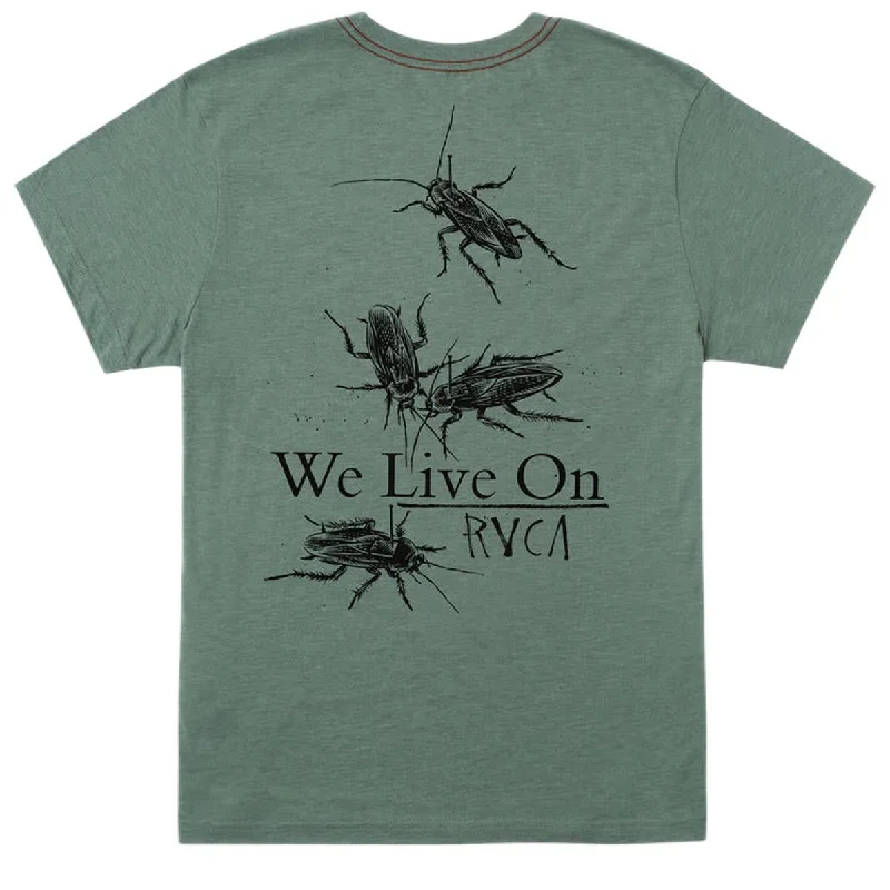 RVCA Live On T-Shirt - Jade