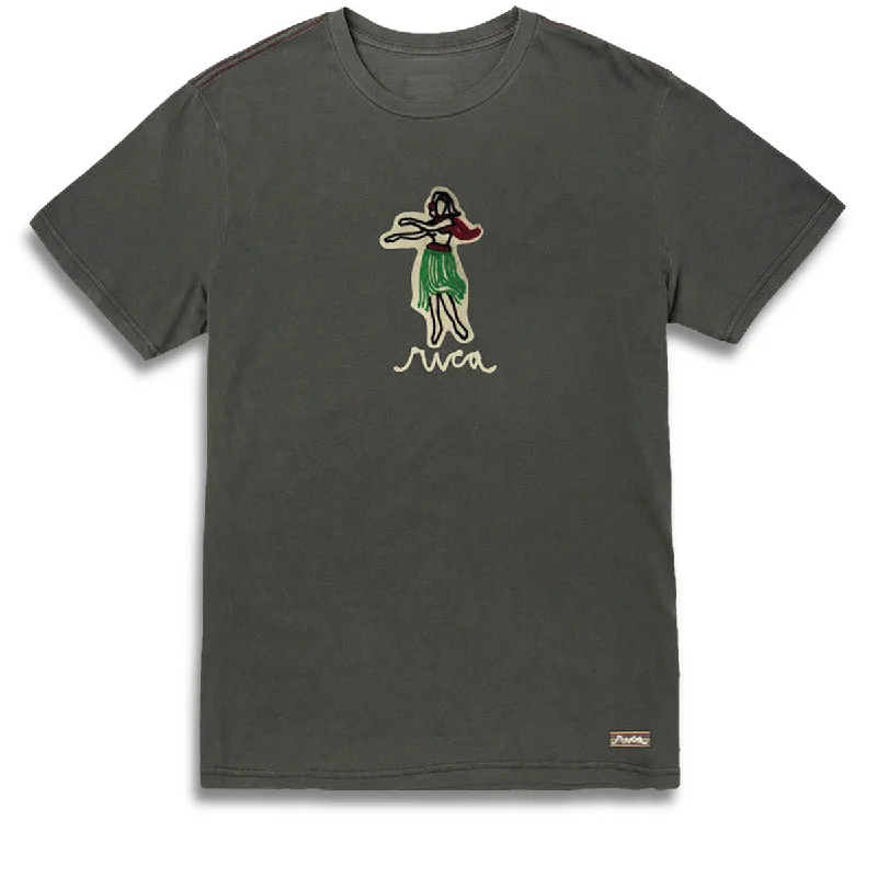 RVCA Oblow Hula T-Shirt - Pirate Black