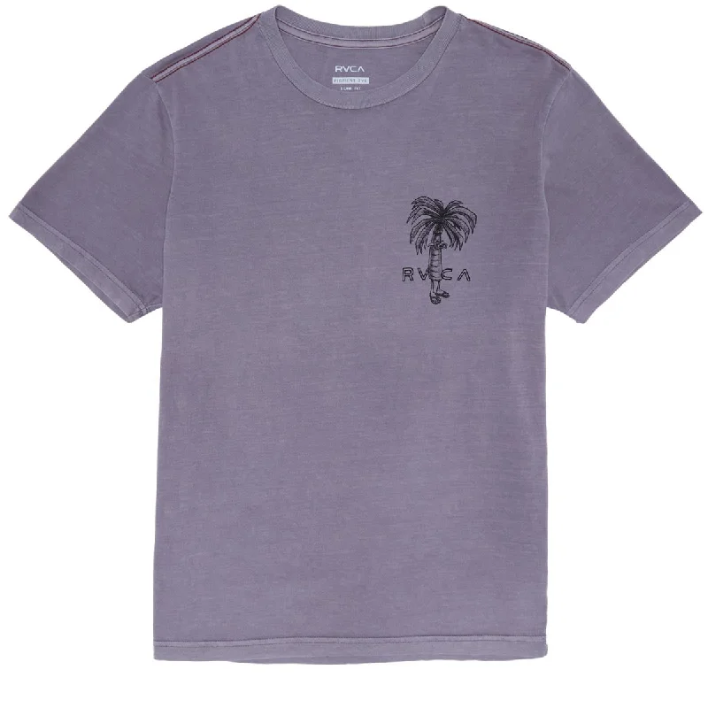 RVCA Pommier Palms T-Shirt - Gray Ridge