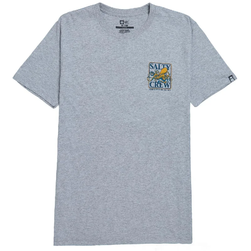 Salty Crew Ink Slinger Classic T-Shirt - Athletic Heather