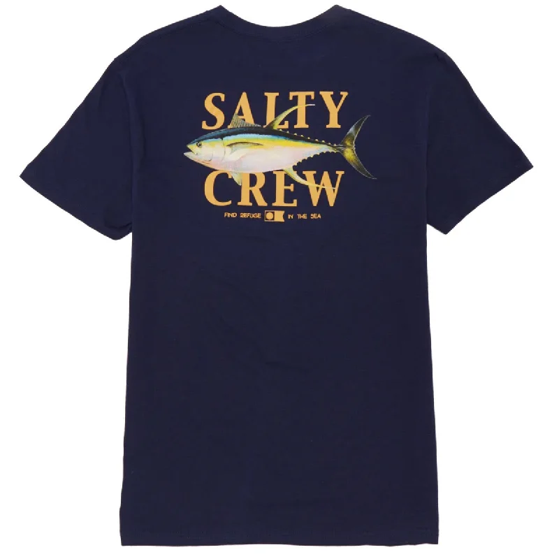 Salty Crew Yellowfin Classic T-Shirt - Navy