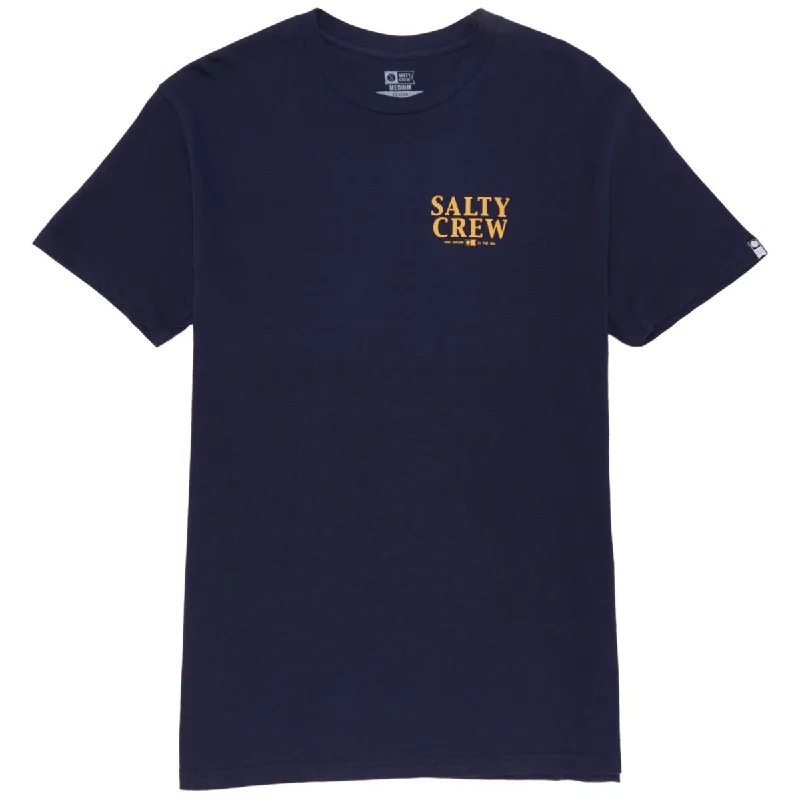 Salty Crew Yellowfin Classic T-Shirt - Navy