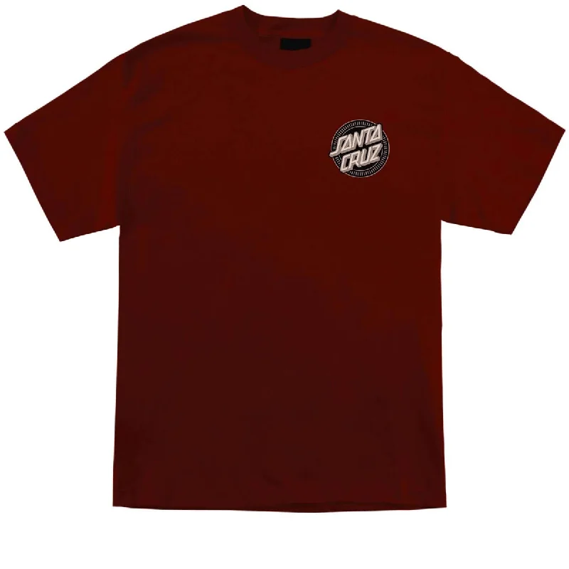 Santa Cruz OG TTE T-Shirt - Burgundy