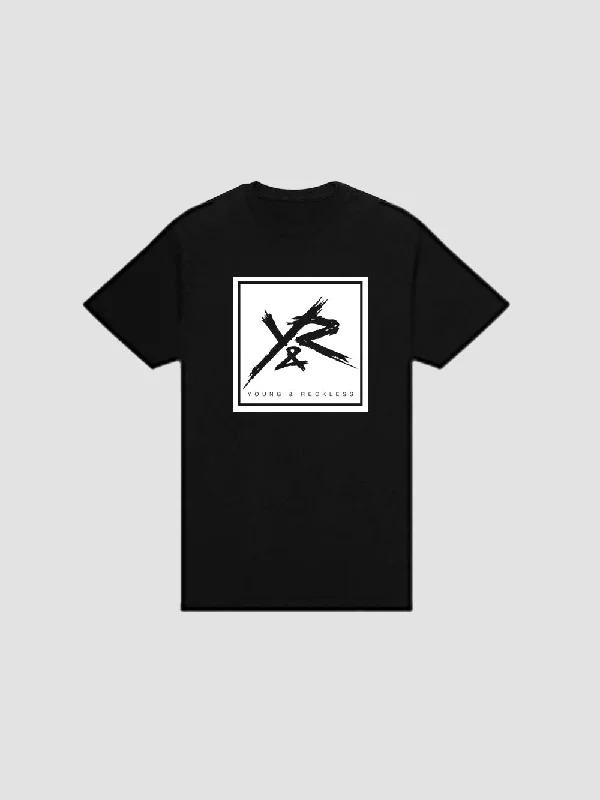 Square Logo Tee - Black