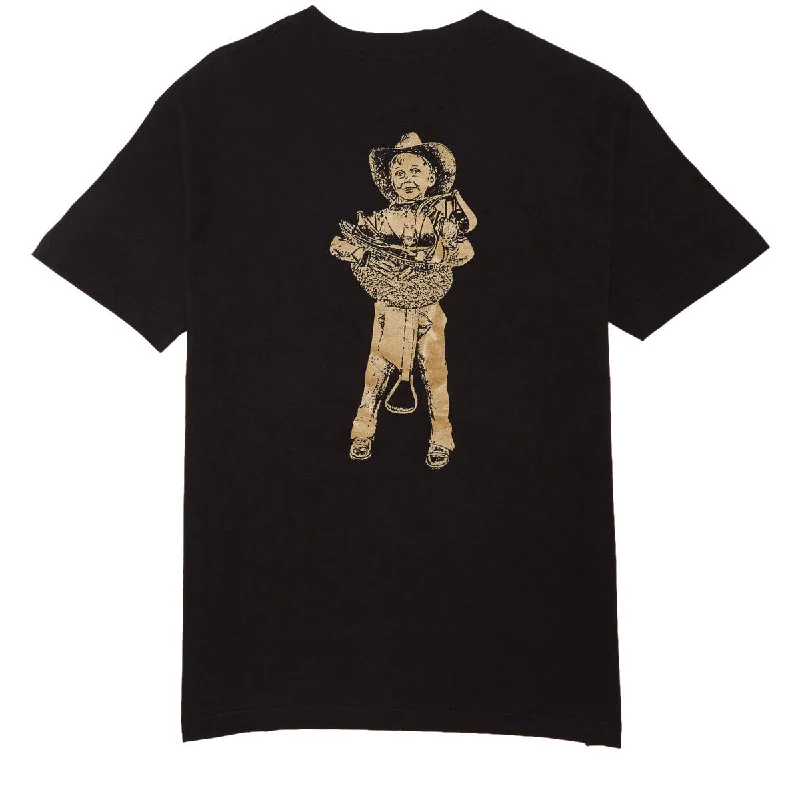 Thank You Saddle Up T-Shirt - Black