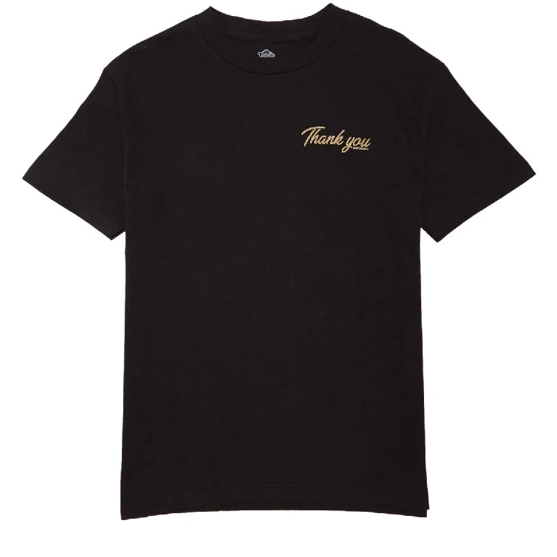 Thank You Saddle Up T-Shirt - Black