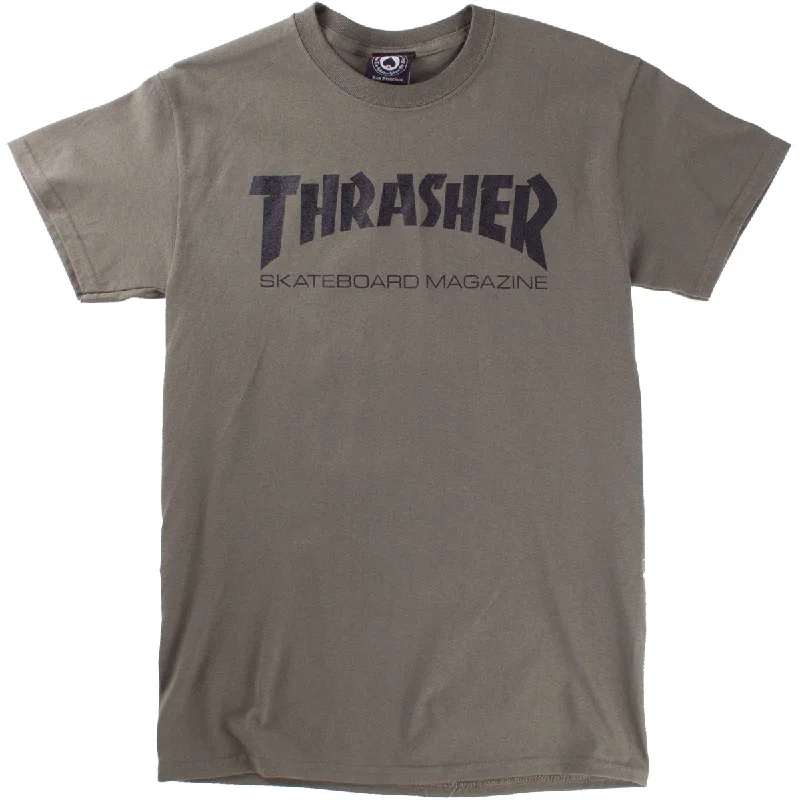 Thrasher Skate Mag T-Shirt - Army