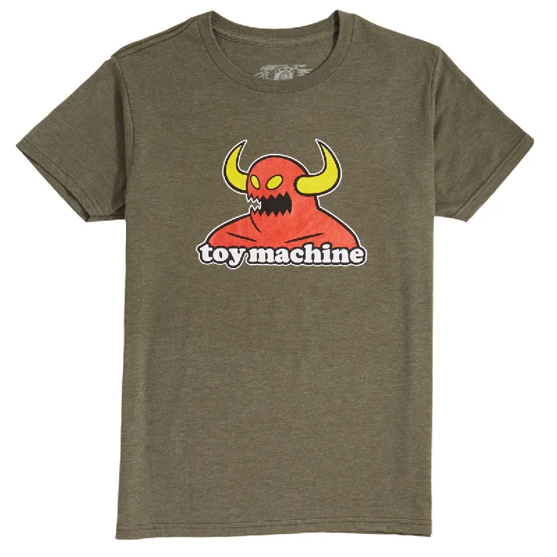 Toy Machine Monster T-Shirt - Light Olive