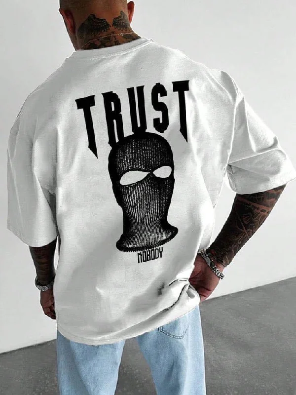 TRUST Men Oversized Tshirts