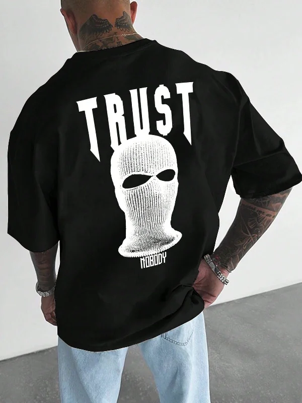 Trust Men Oversized Tshirt