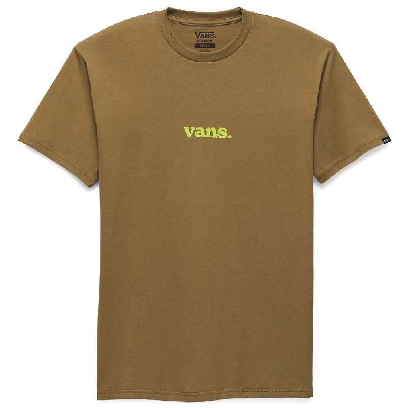 Vans Lower Corecase T-shirt - Kangaroo/Shadow Lime