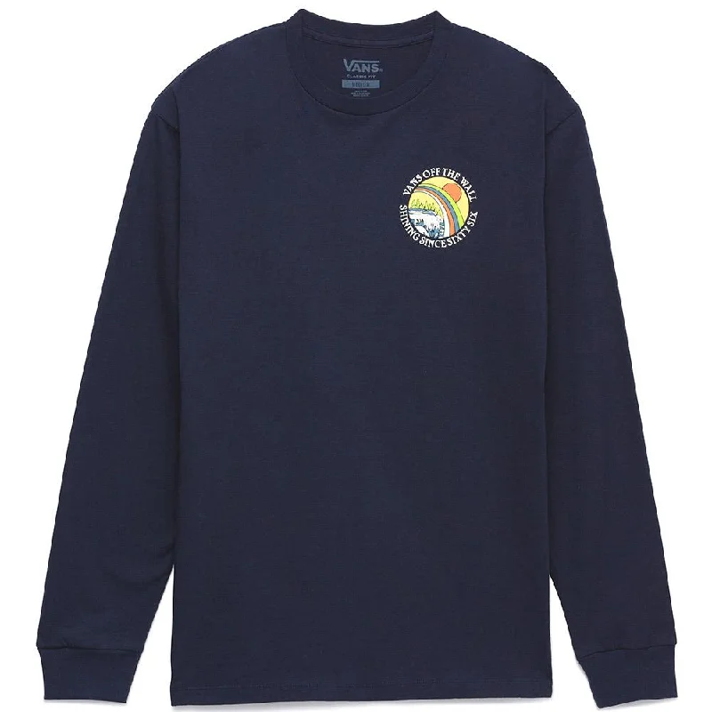 Vans Positive Vibes Scenic Long Sleeve T-Shirt - Navy