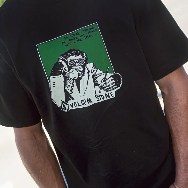 Volcom Monkeybiz T-Shirt - Black