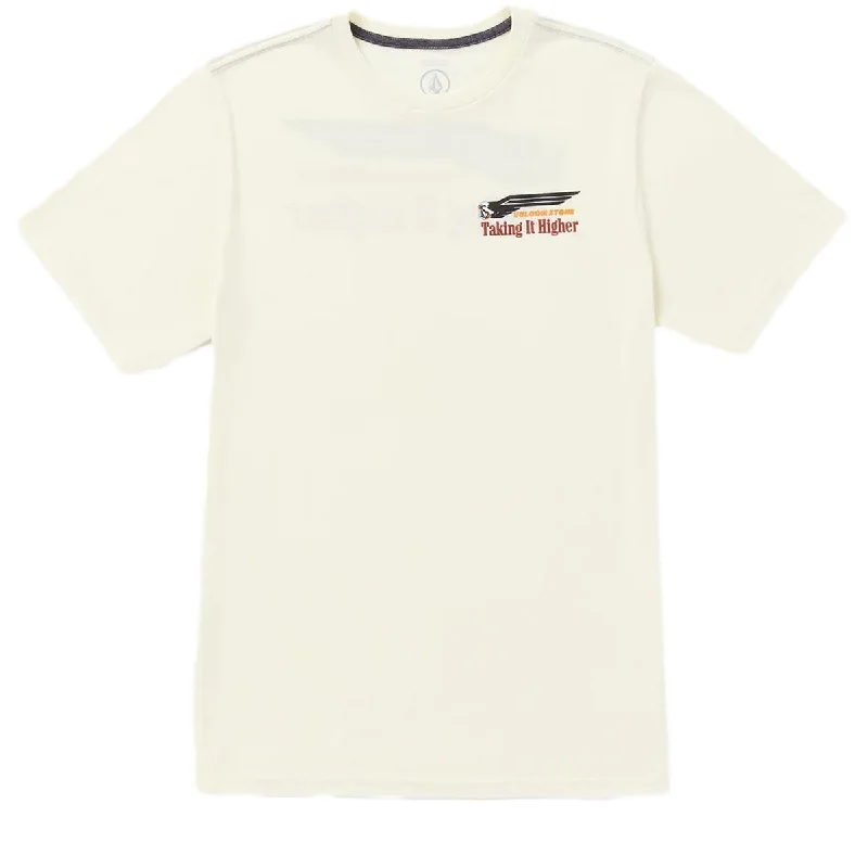 Volcom Take It Higher T-Shirt - Off White Heather