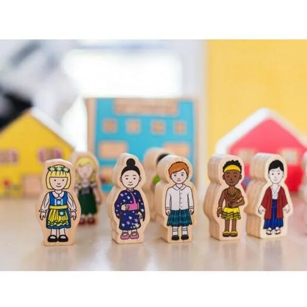 Wooden play helicopters for air travel play​ Children Around the World
