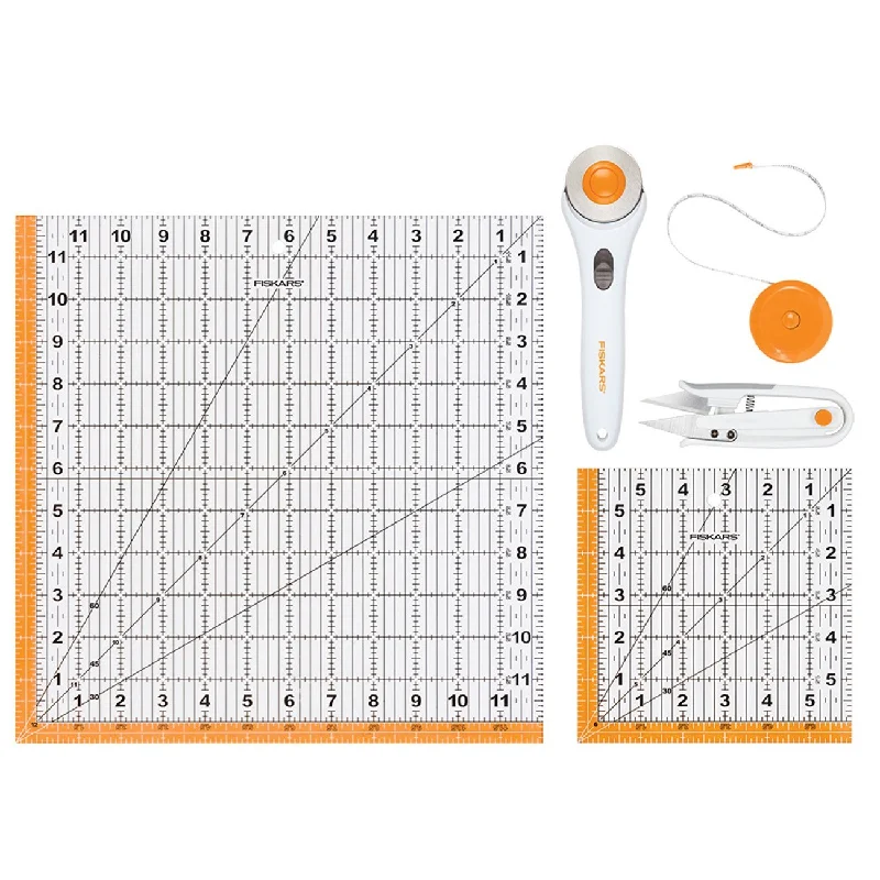 Art supplies for mixed - media collages​ Fiskars Quilting Essentials Set - 5pc