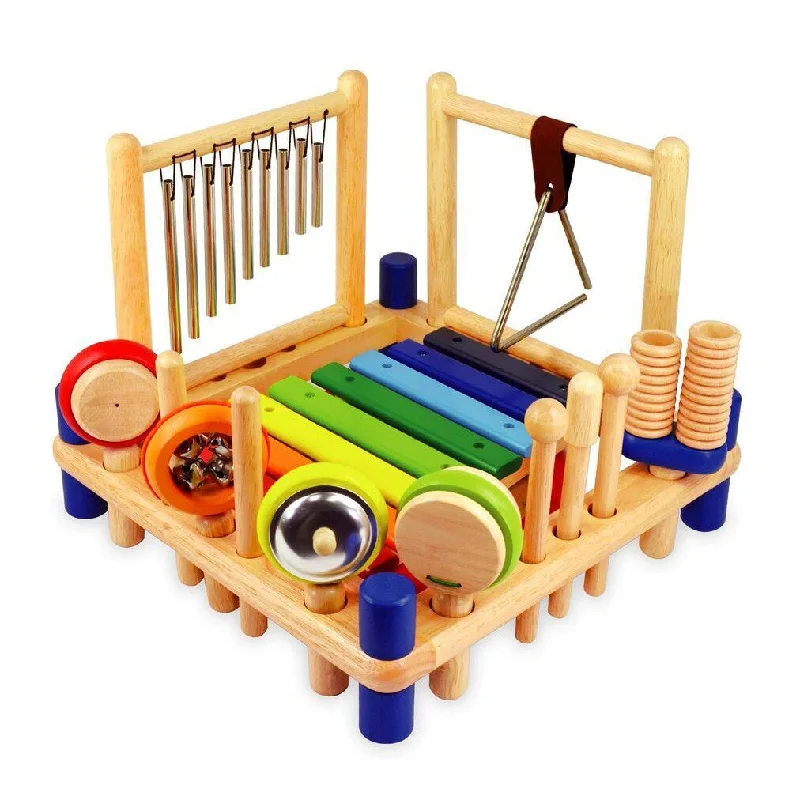 Wooden drums for rhythmic play​ Melody Mix