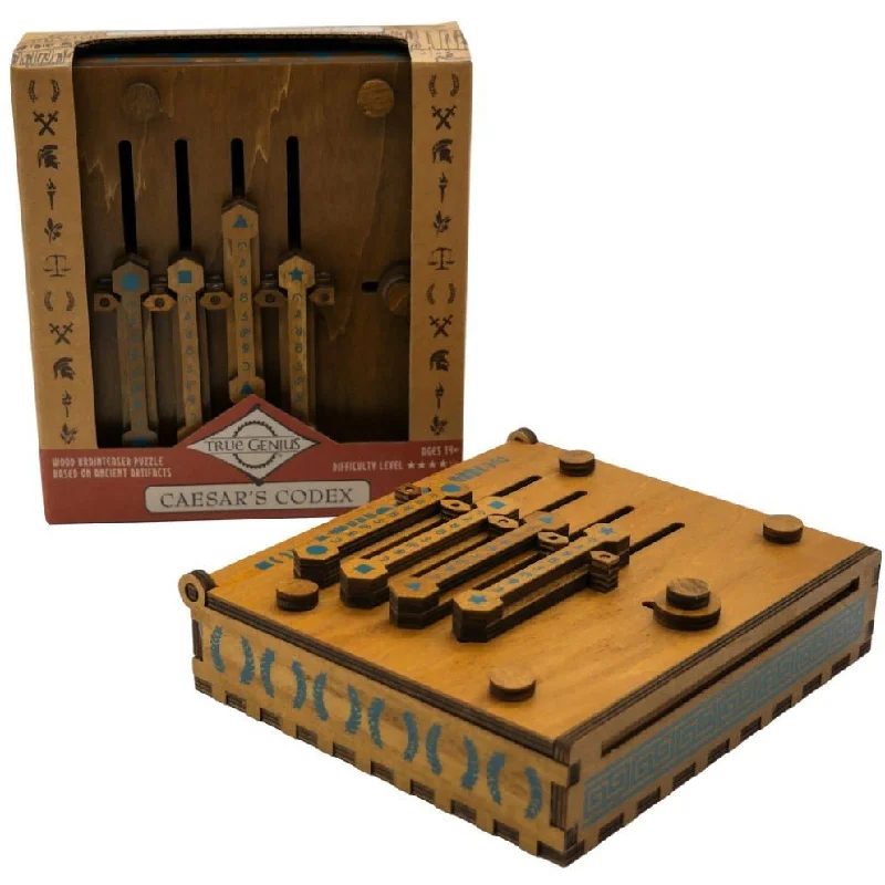 Educational toys for teaching biotechnology basics​ Caesars Codex Brain Teasers