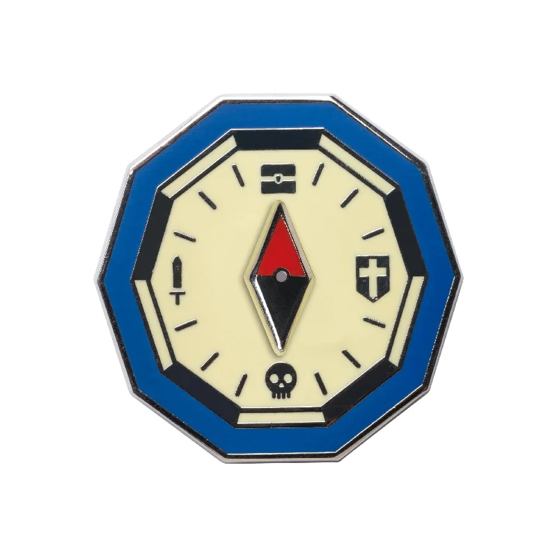 Video games with free DLC​ Sanshee - Dungeoneering Compass Spinner Pin