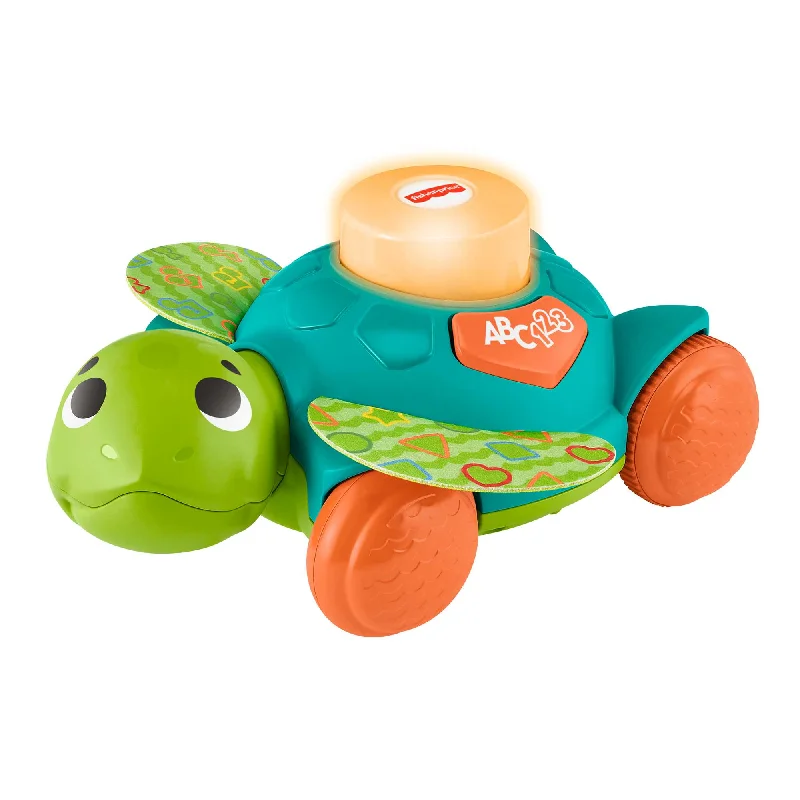 Educational toys for teaching robotics programming​ Fisher-Price Linkimals Sit-To-Crawl Sea Turtle - French Version