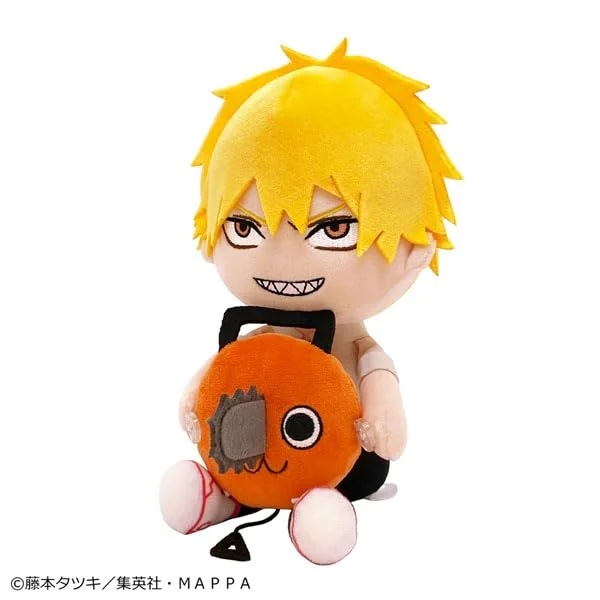Plush toys with built - in lullabies for bedtime​ "Chainsaw Man" Hug-tto! Plush Tassel Denji