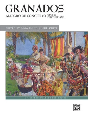 Suzuki violins for young beginners in string playing​ Granados -- Allegro de Concierto, Op. 46: Piano Solo