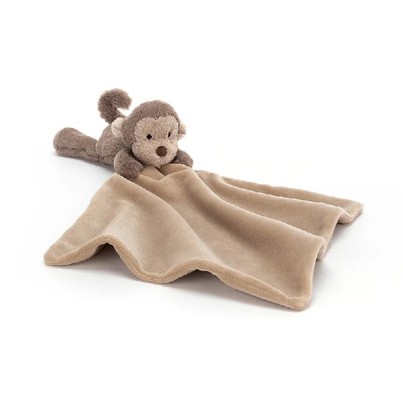 Plush toys for spa lovers with bath - related designs​ Jellycat Shooshu Monkey Soother - Personalisation Available