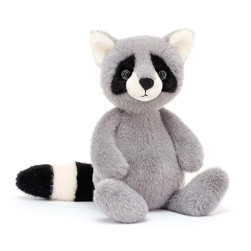 Plush toys for plumbers with wrench - or pipe - shaped features​ Jellycat Whispit Raccoon