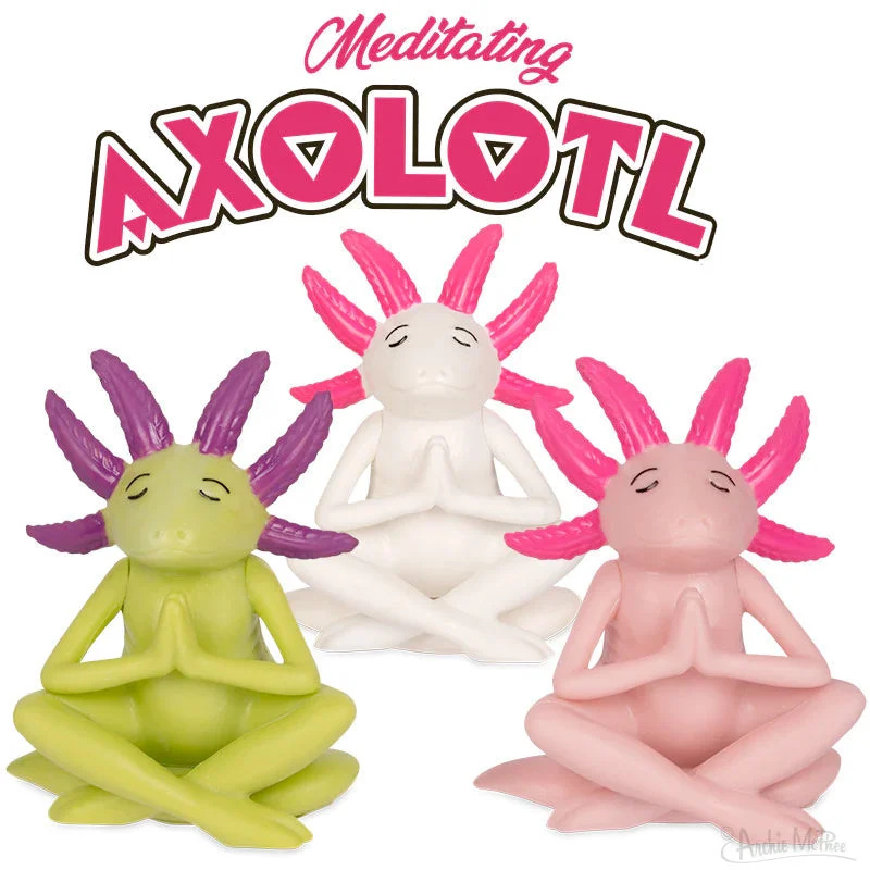 Halloween - spooky puzzles for the fall season​ Meditating Axolotl - 1 random color