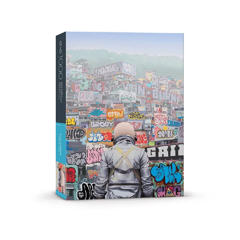 Halloween - spooky puzzles for the fall season​ Puzzle 1000 PC - Scott Listfield- Graffiti City