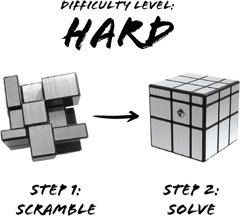 Puzzle - themed wall decals for quick home decor changes​ Reflectron- Inverse Twist & Solve Puzzle